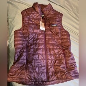 Patagonia Women's Nano Puff Vest Dark Ruby XL